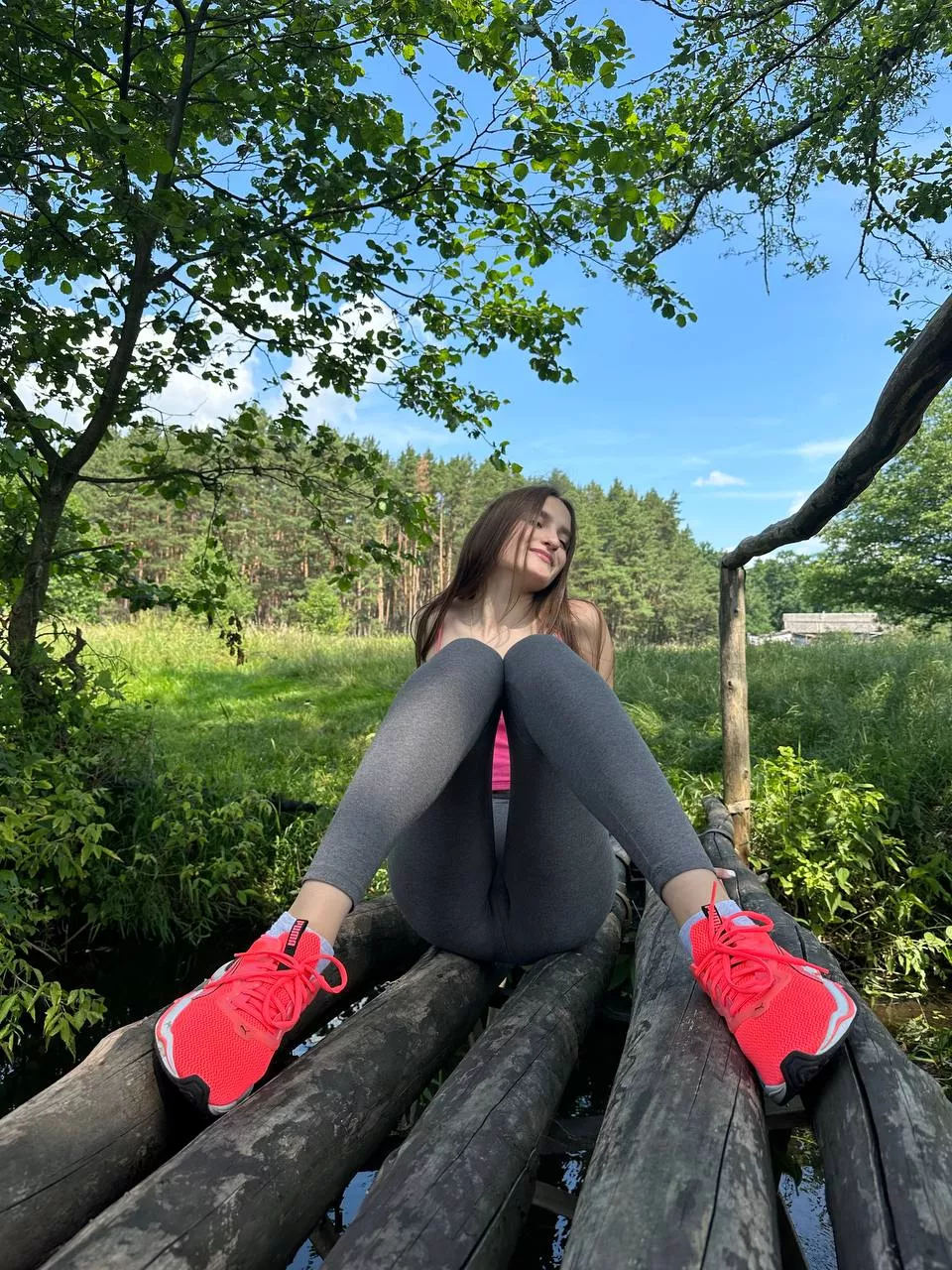 heavy training in the forest