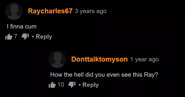 How the hell did you even see this Ray?