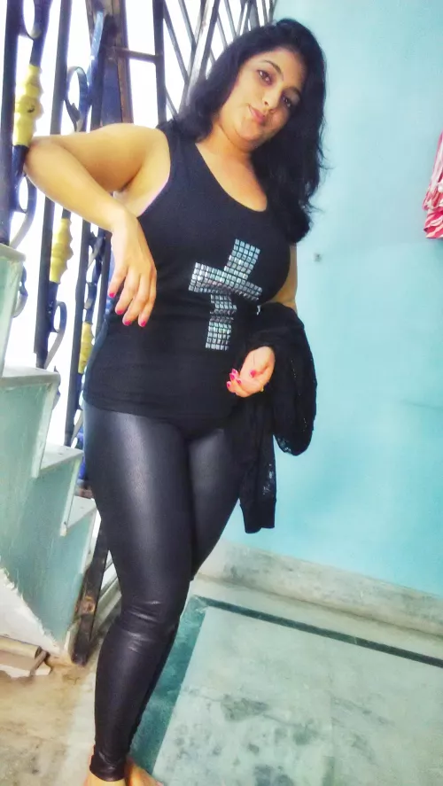 I get wet when I wear leather leggings!