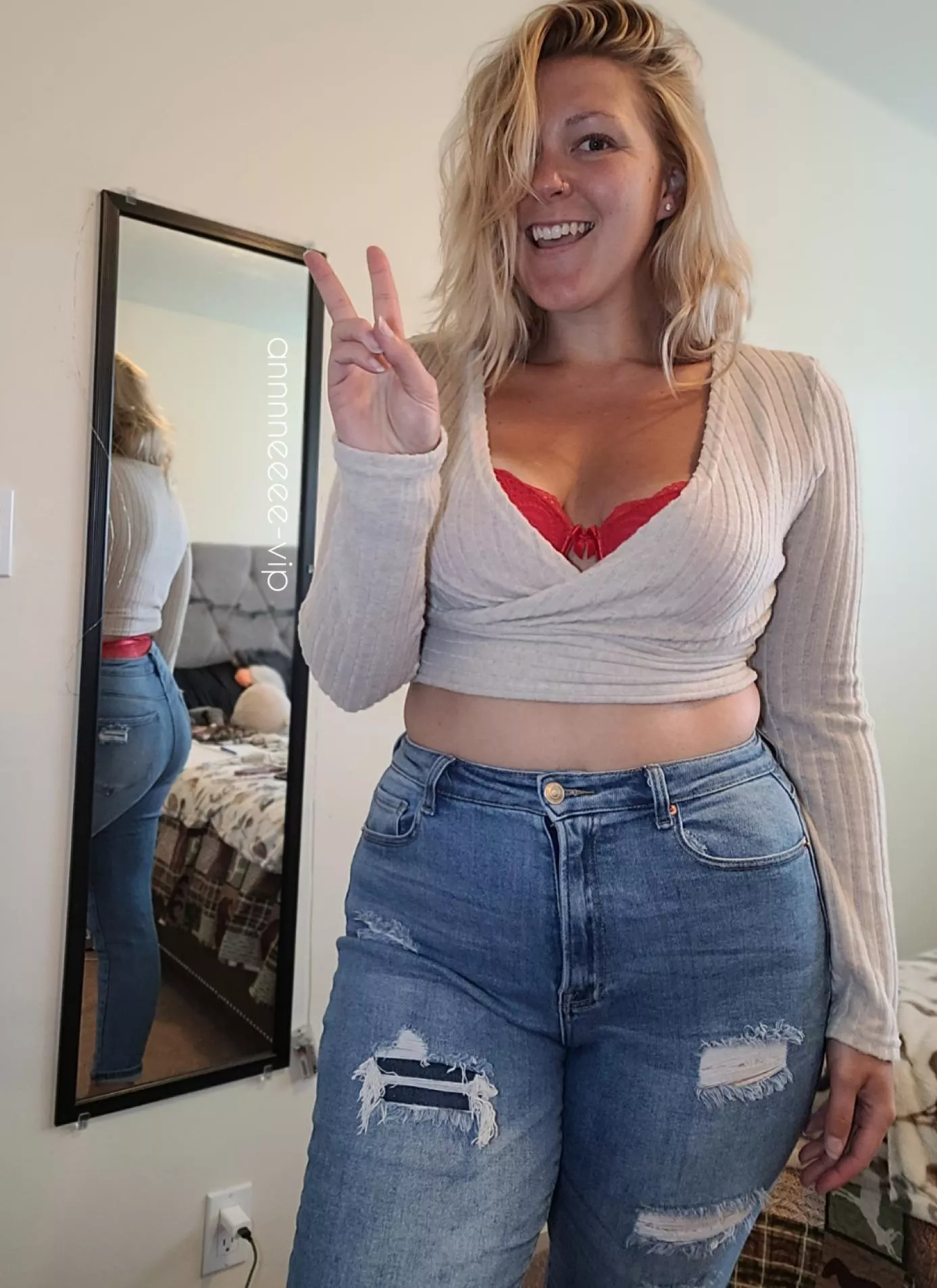 I got red underneath