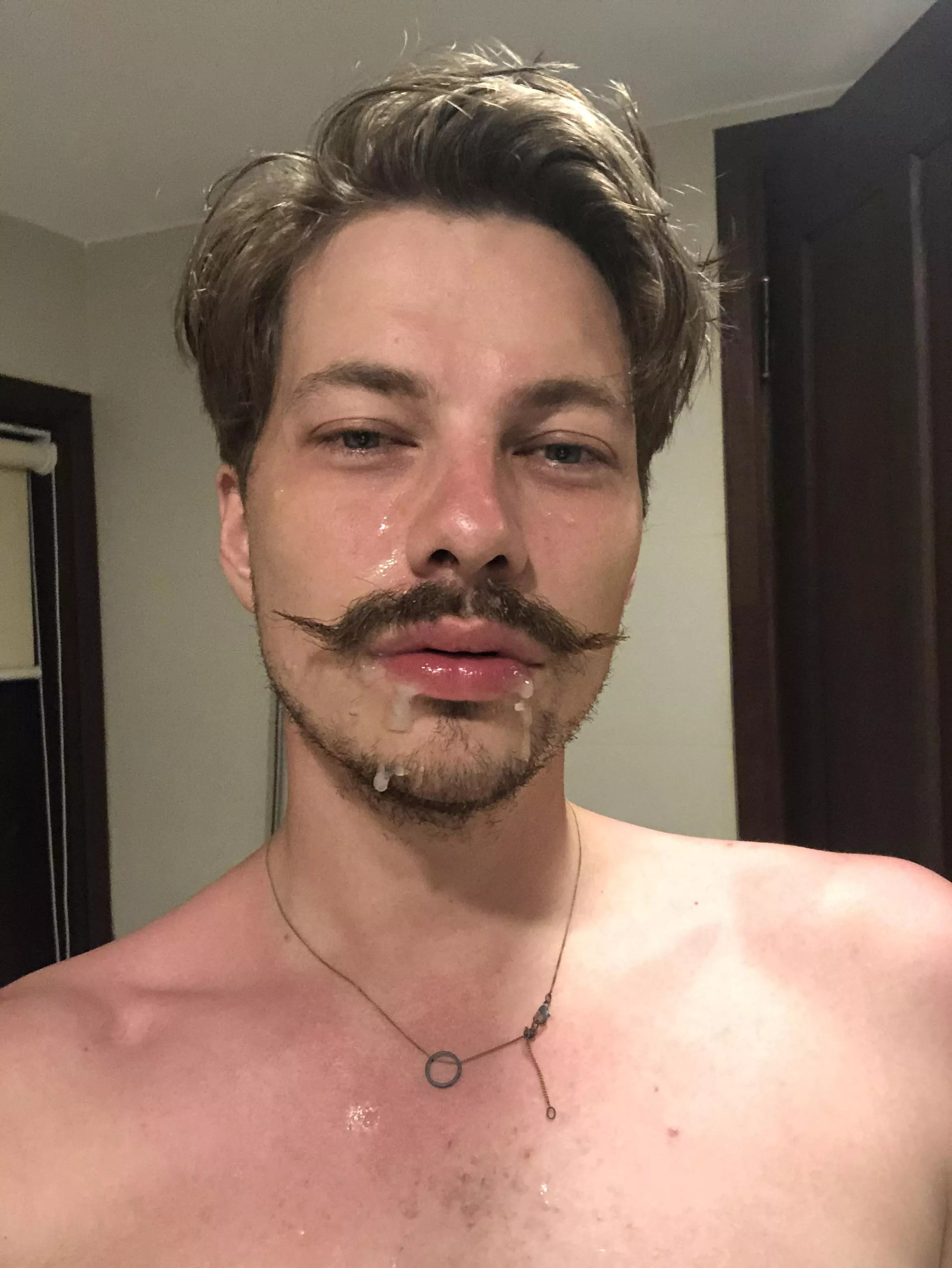 I spilled and didn't get everything in my mouth. Ups