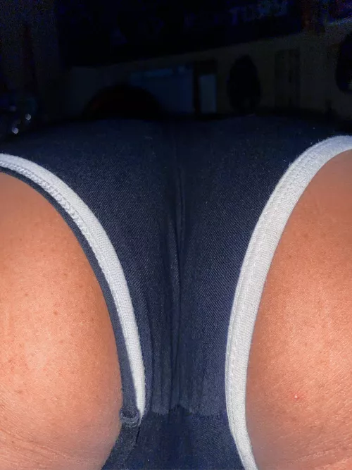 It’s better to rub the outside of the shorts 😈