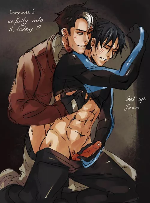 Jason Todd X Dick Grayson