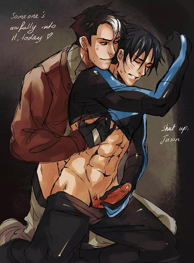 Jason Todd X Dick Grayson
