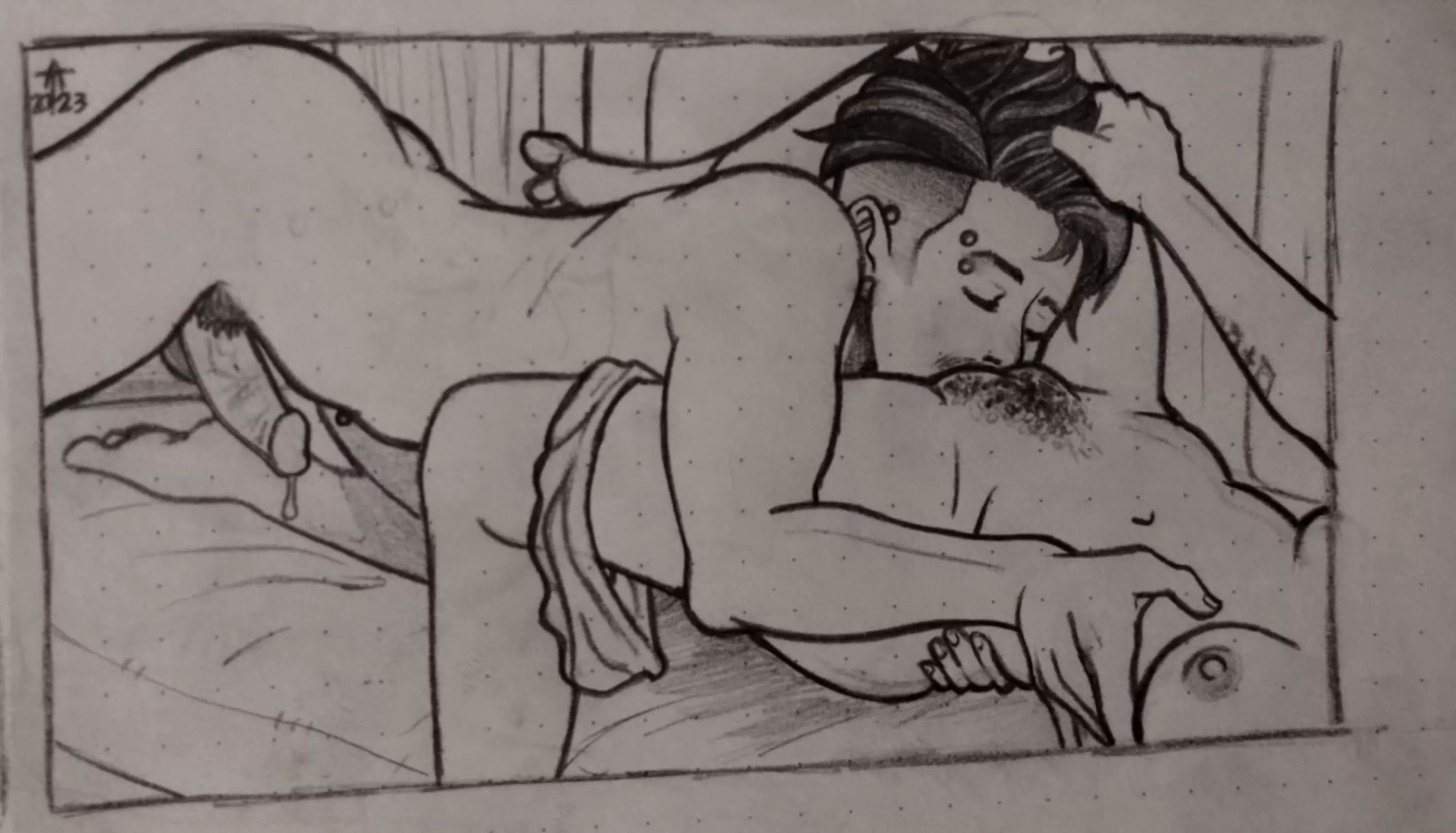 Kiss me deep (u/Alankazamm) [OCs]