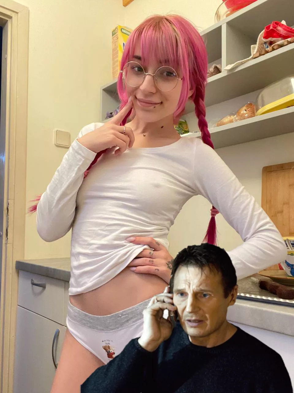 Liam Neeson desperately call me not to cook anything so people could survive