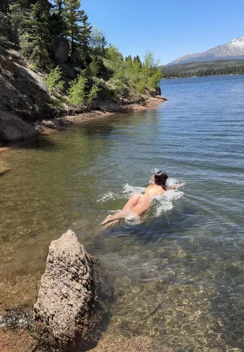 Looking like a perfect mermaid 🧜‍♀️