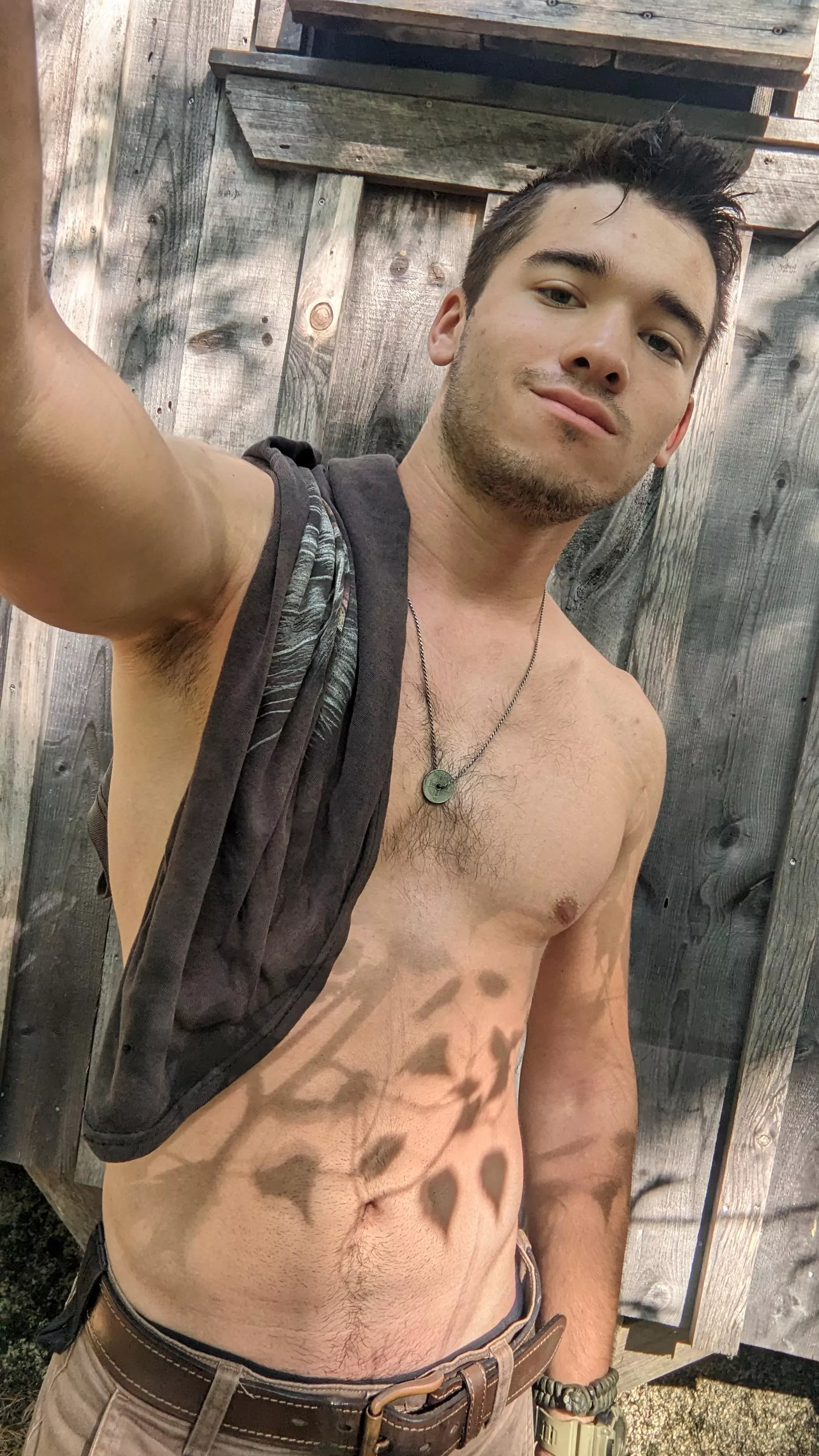 Mornings in the forest are great