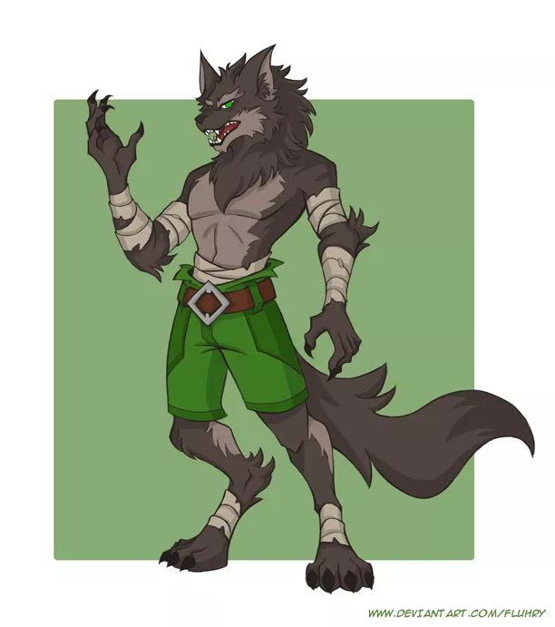 My friend's OC Renka (art by me!)