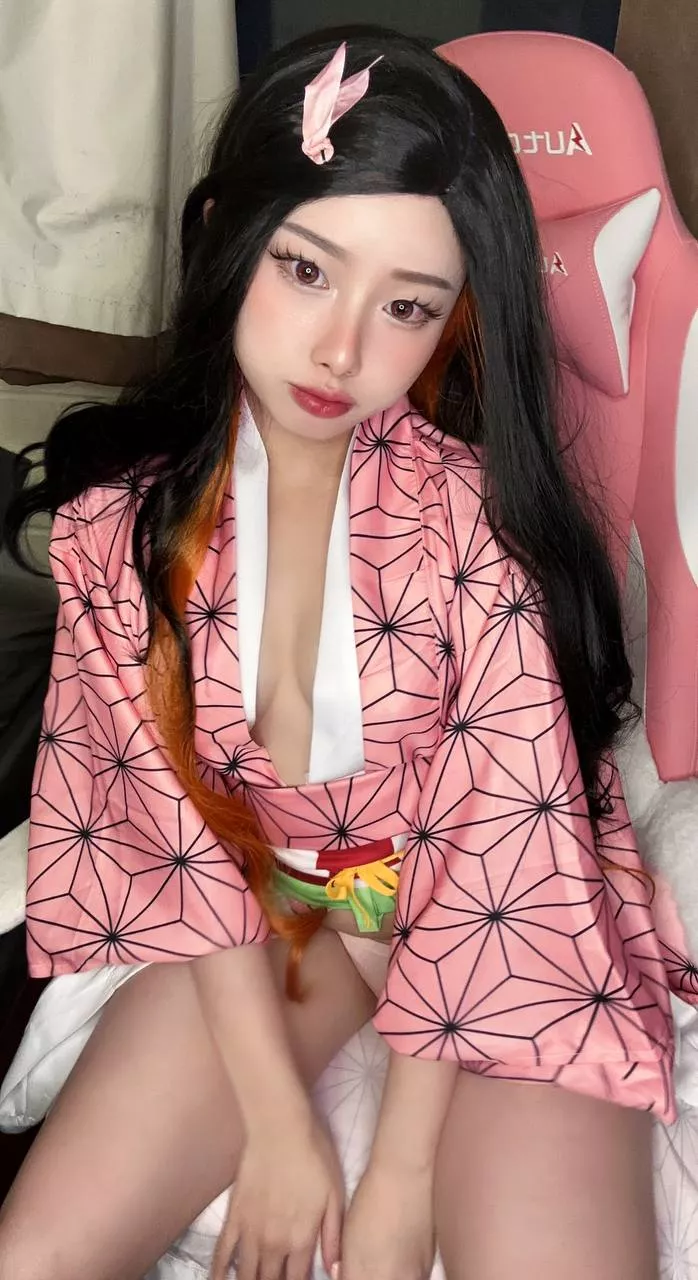 Nezuko​ from DemonSlayer​by Myamira​
