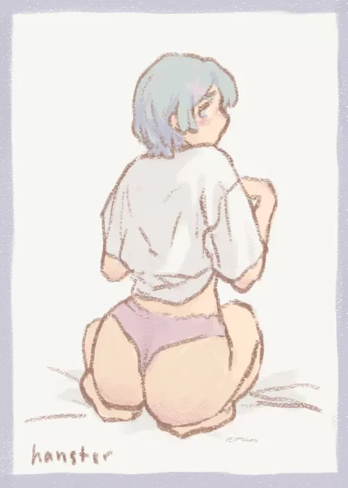 [OC] Rem flashes u her panties