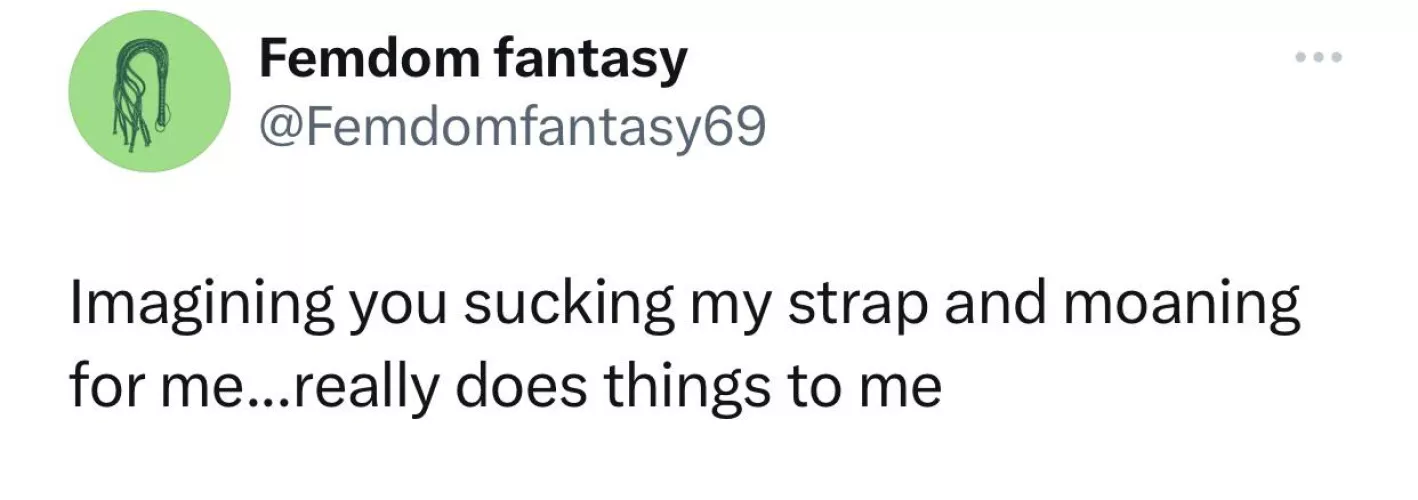 On your knees 😍😍