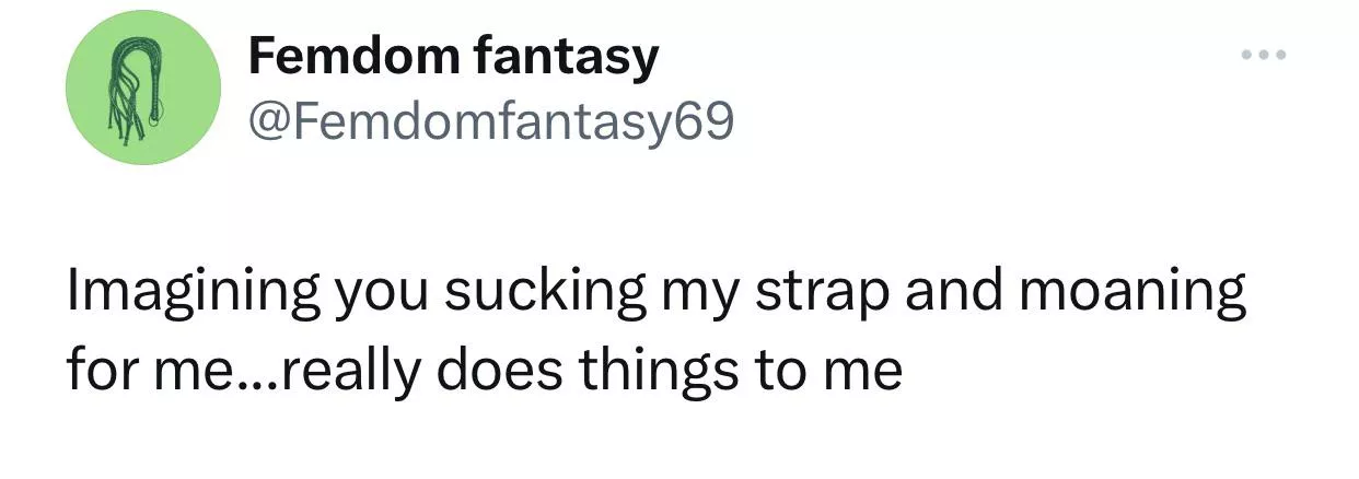 On your knees 😍😍