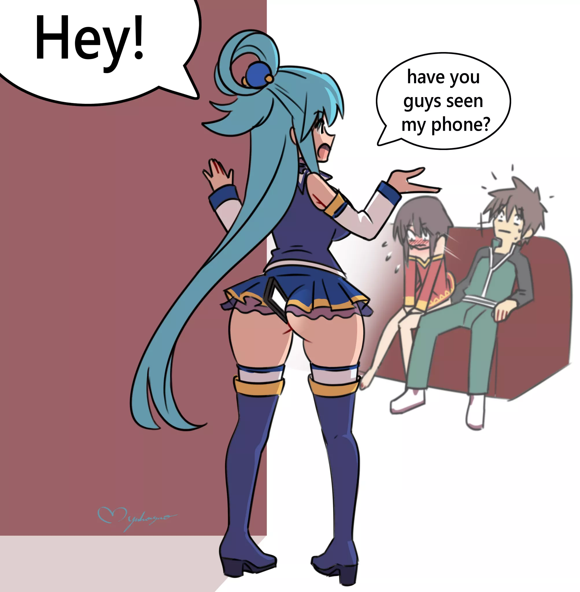 Phone holder (By Myahogao) [KonoSuba]