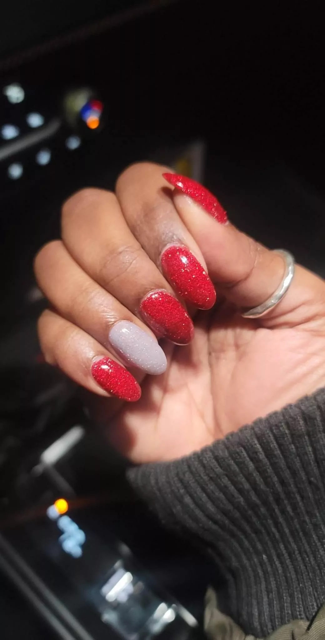 Red and silver fun- a previous set I had.