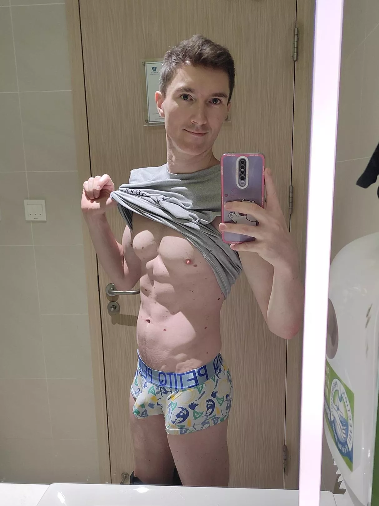 selfie at the dentist office