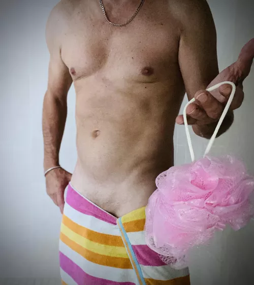 Shower time is more fun with company