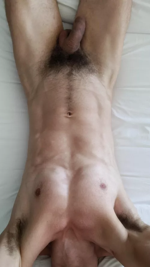 The training was so intense, for to cuddle. Shower before or after? 😋