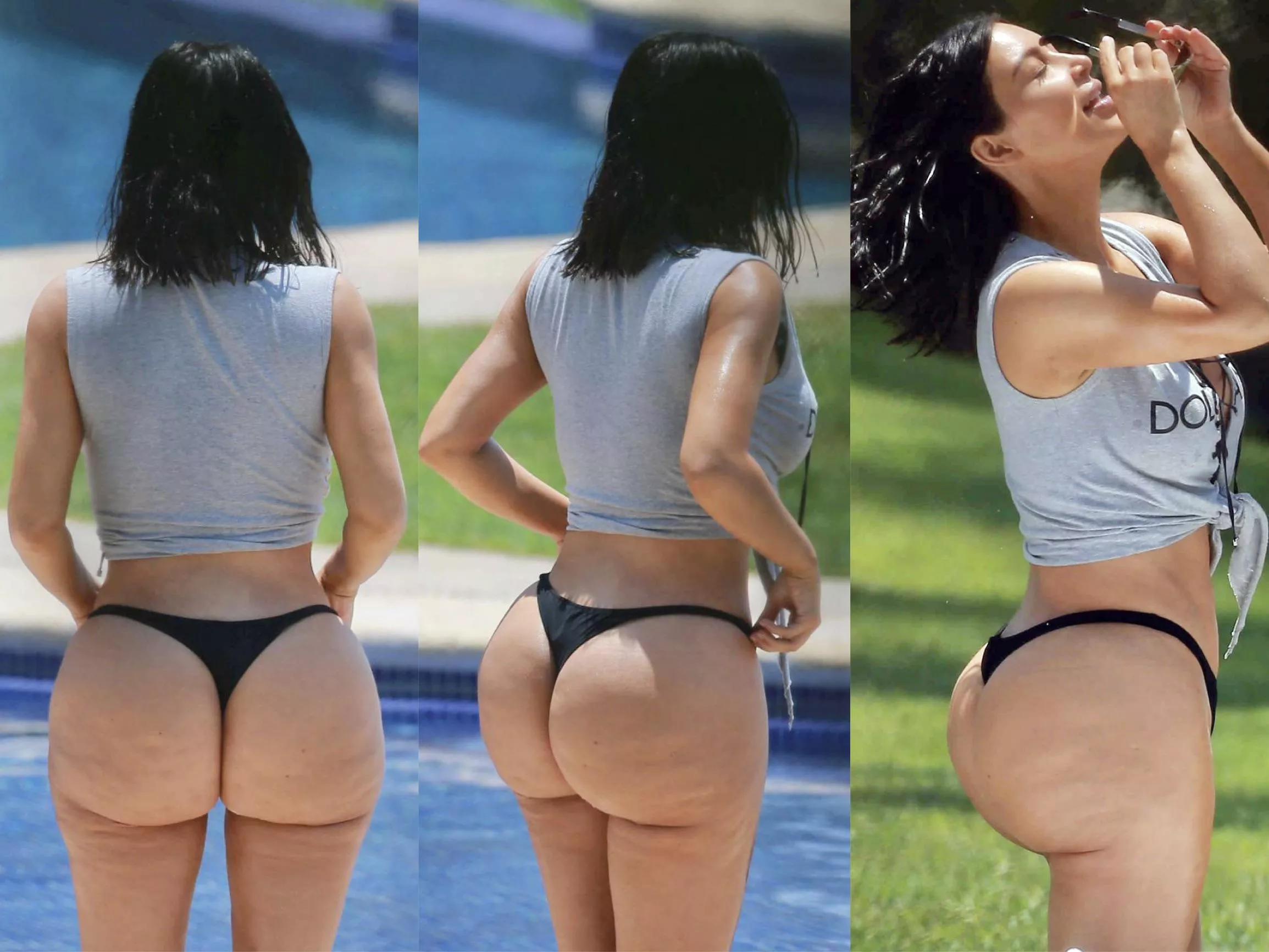 Thongs are made for her beautiful ass