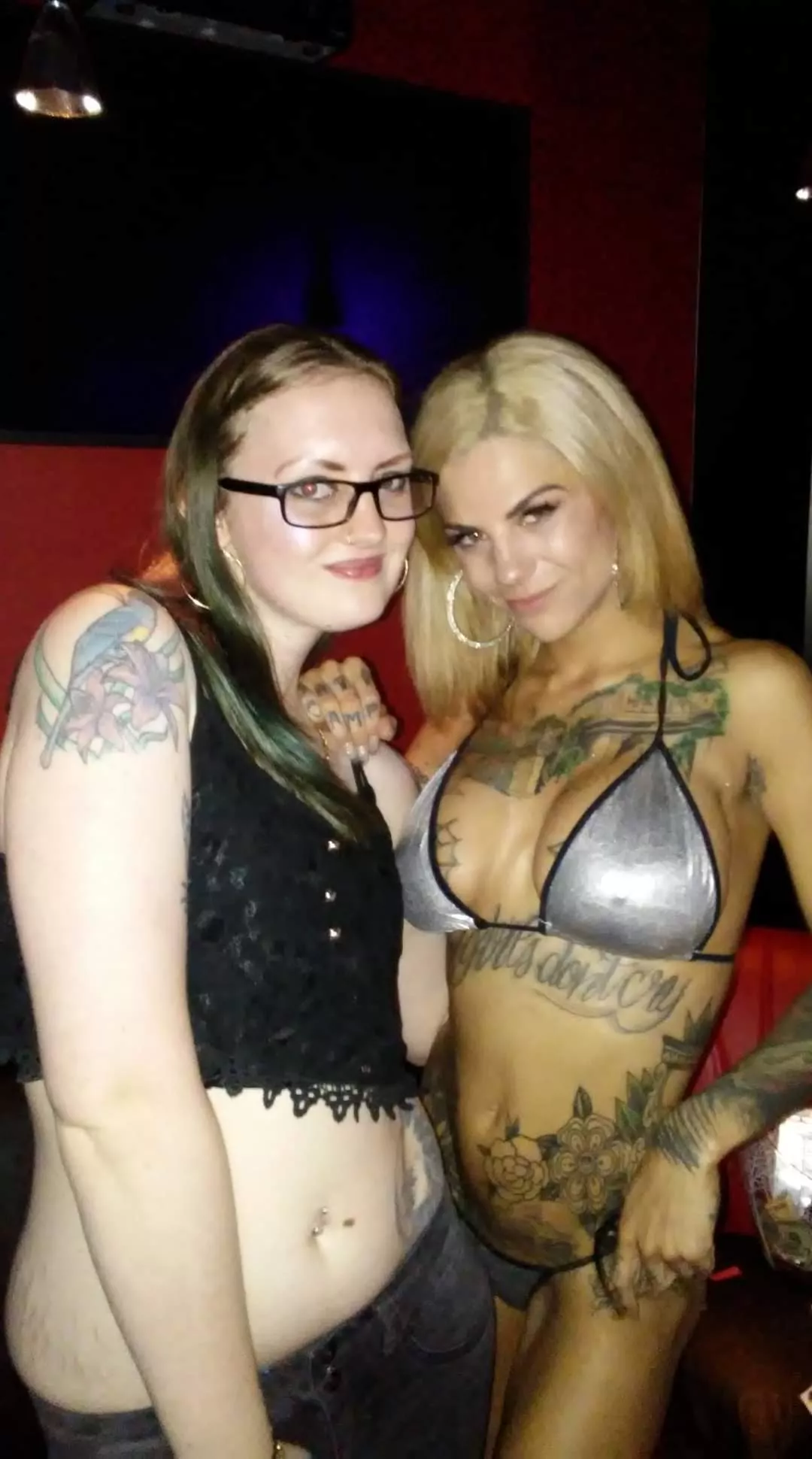 Throwback met Bonnie at a club in 2018