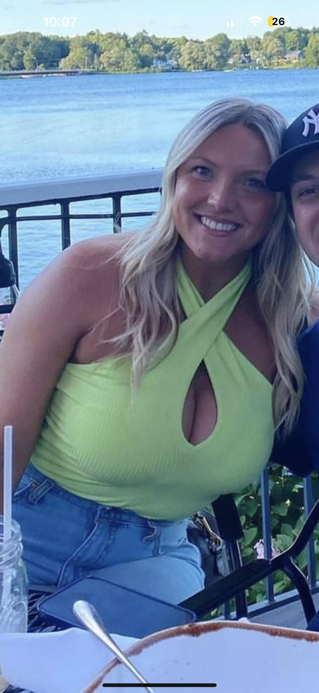 Tight shirt bra lines