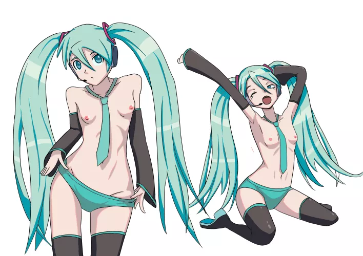 Tired Hatsune Miku (OC)