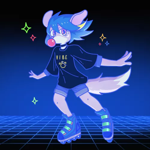 Vibing! ✨ [art by me @shifugumi on Twitter]