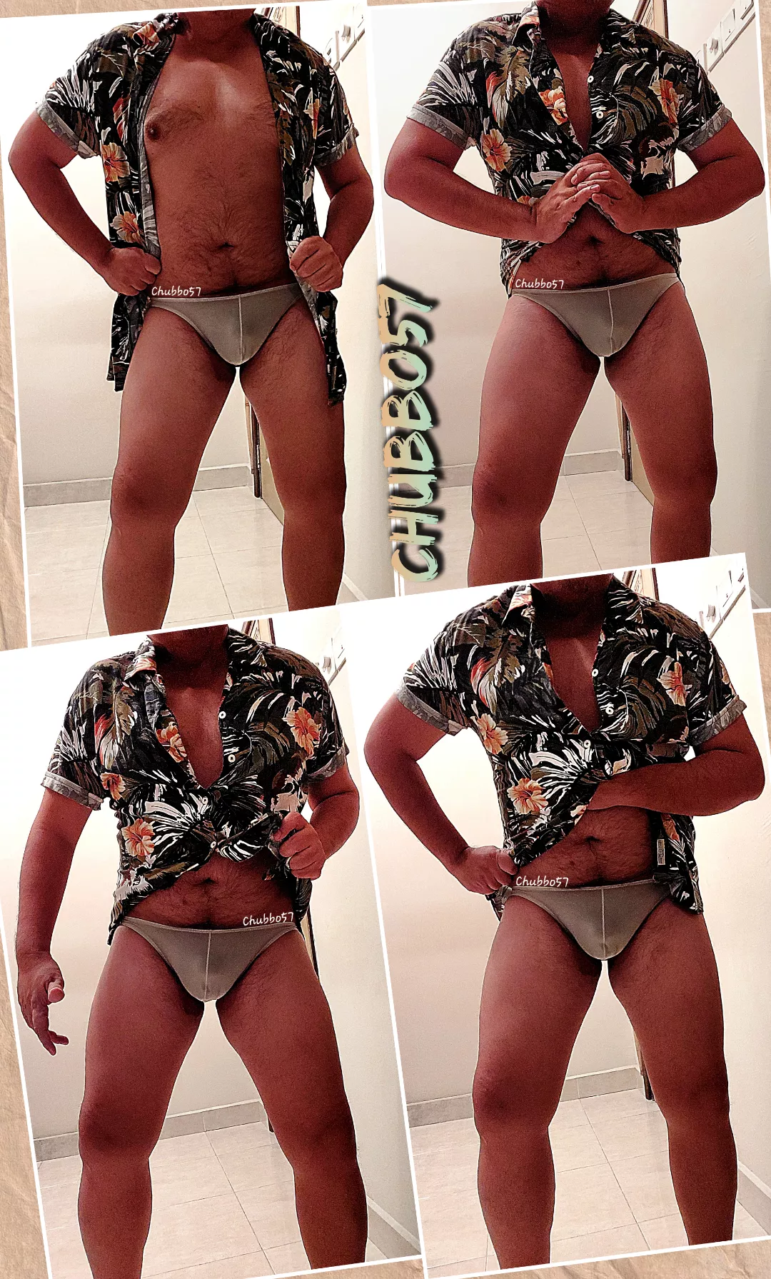 (48) It's Friday and this dadbod's got his dadshirt on/off. Let's rumble! 🥁🏝️🥥🪇🌴🫨