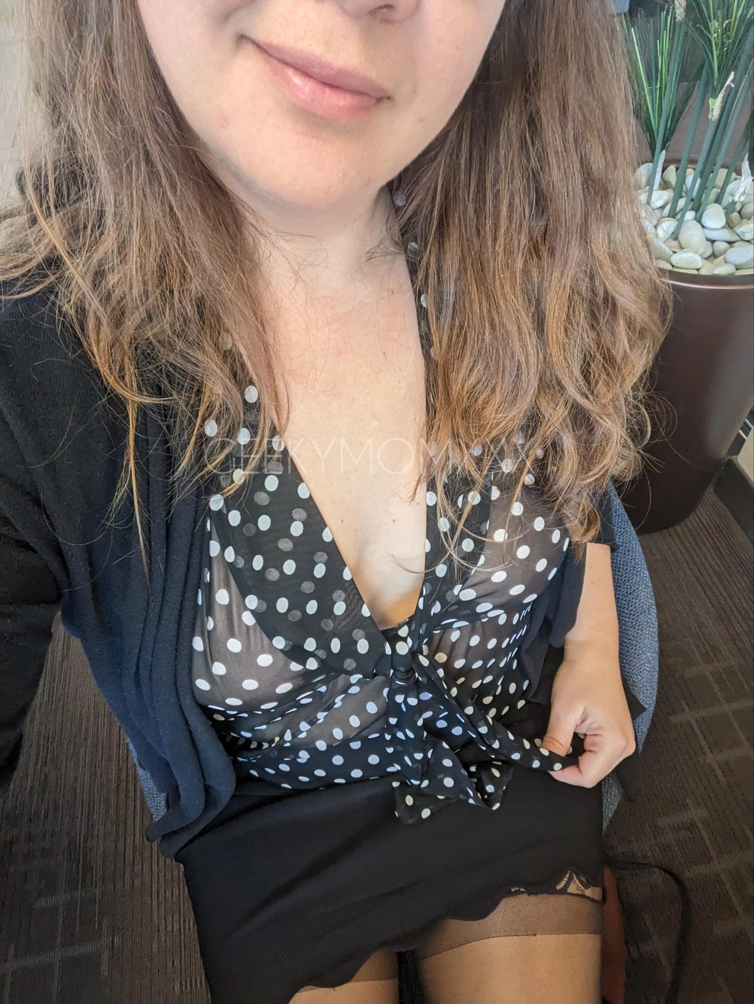 Being the naughty coworker