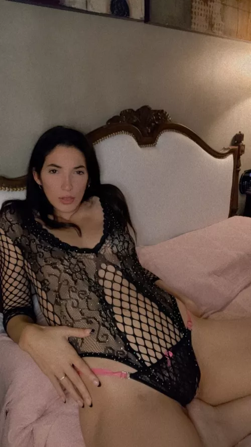 Check out my new bodysuit! It hugs me in all the right places and makes me feel so sexy