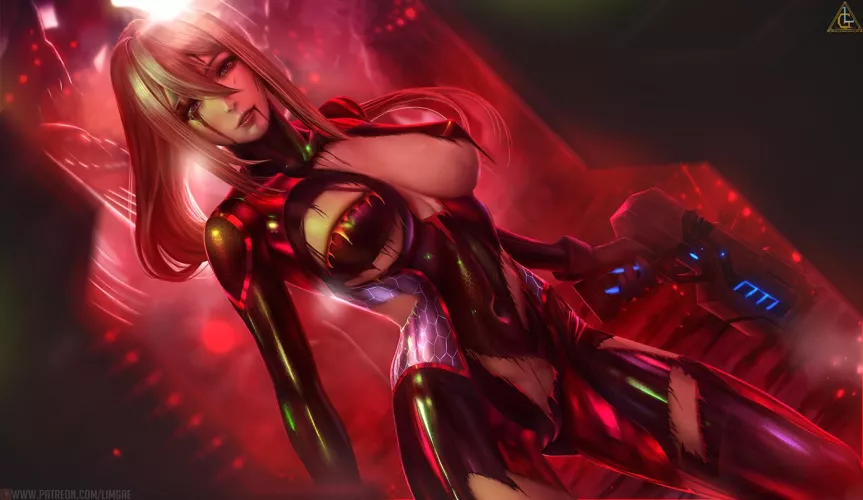 Dark Samus Battle Damage ( Limgae ) [Metroid]