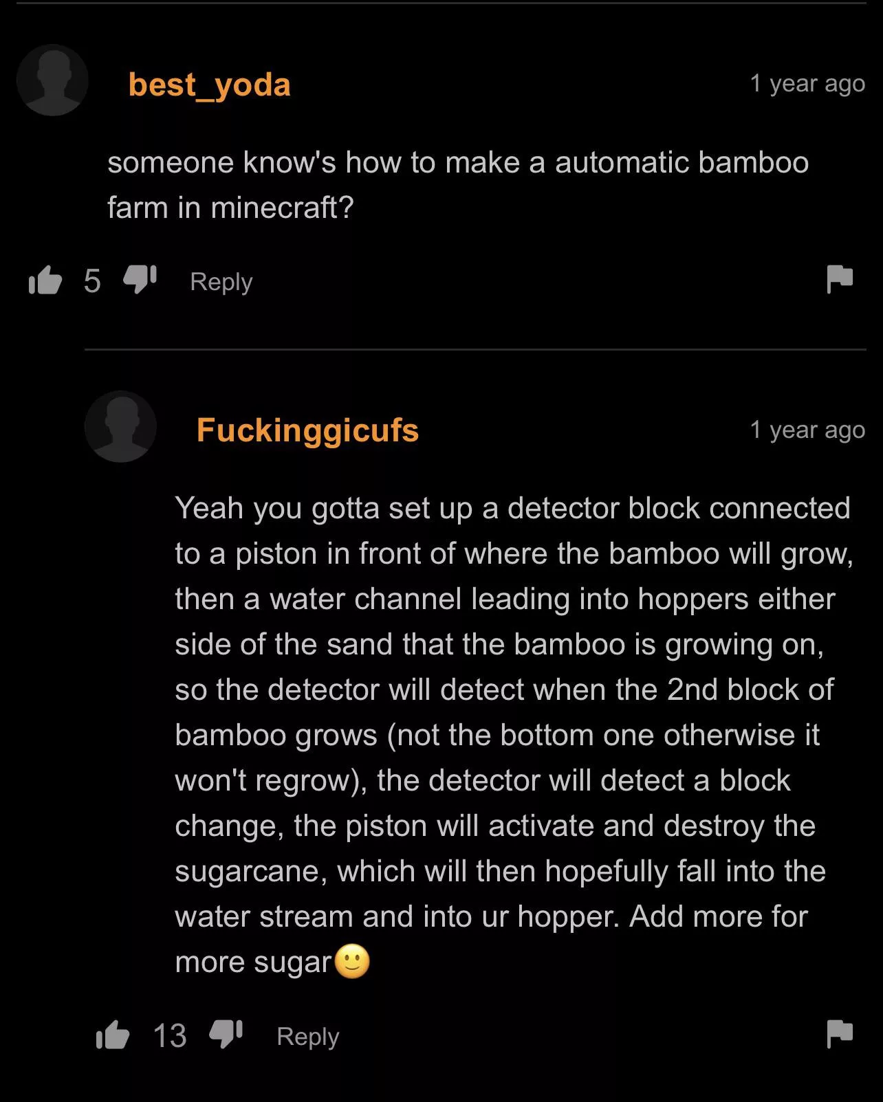 Finally, answers!