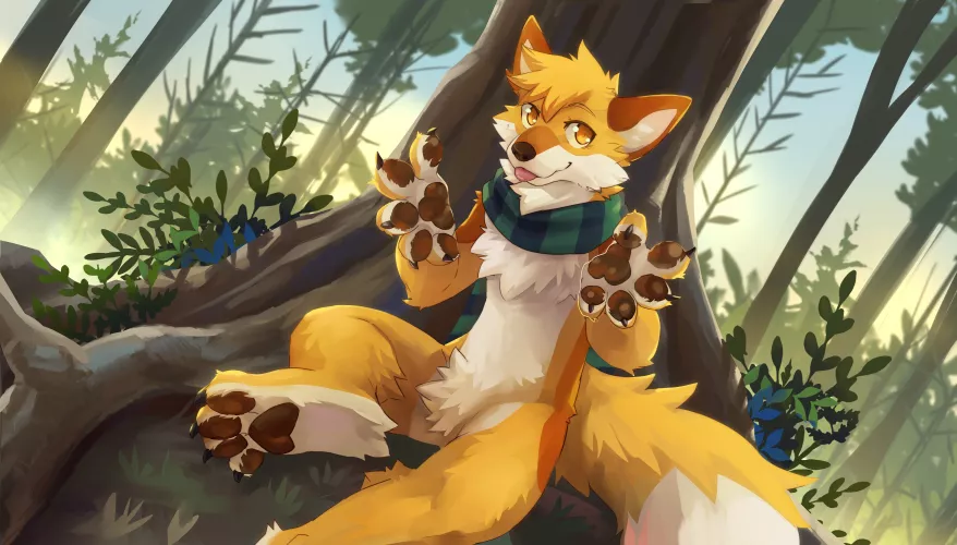 Fluffy Forest Fox [Kuttoyaki]