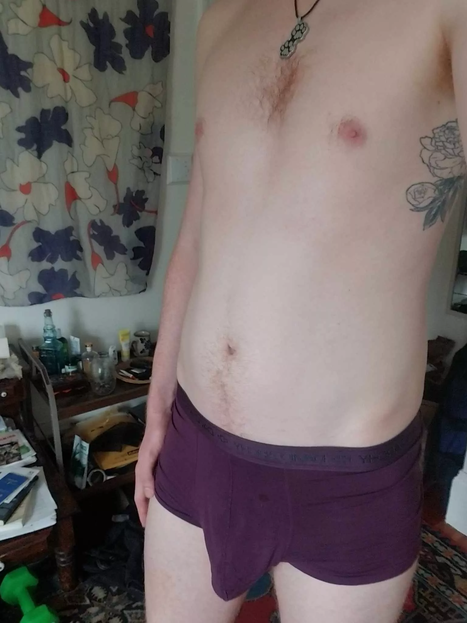 I like red and purple together