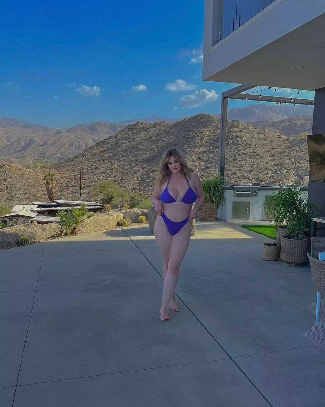 Looking good in blue