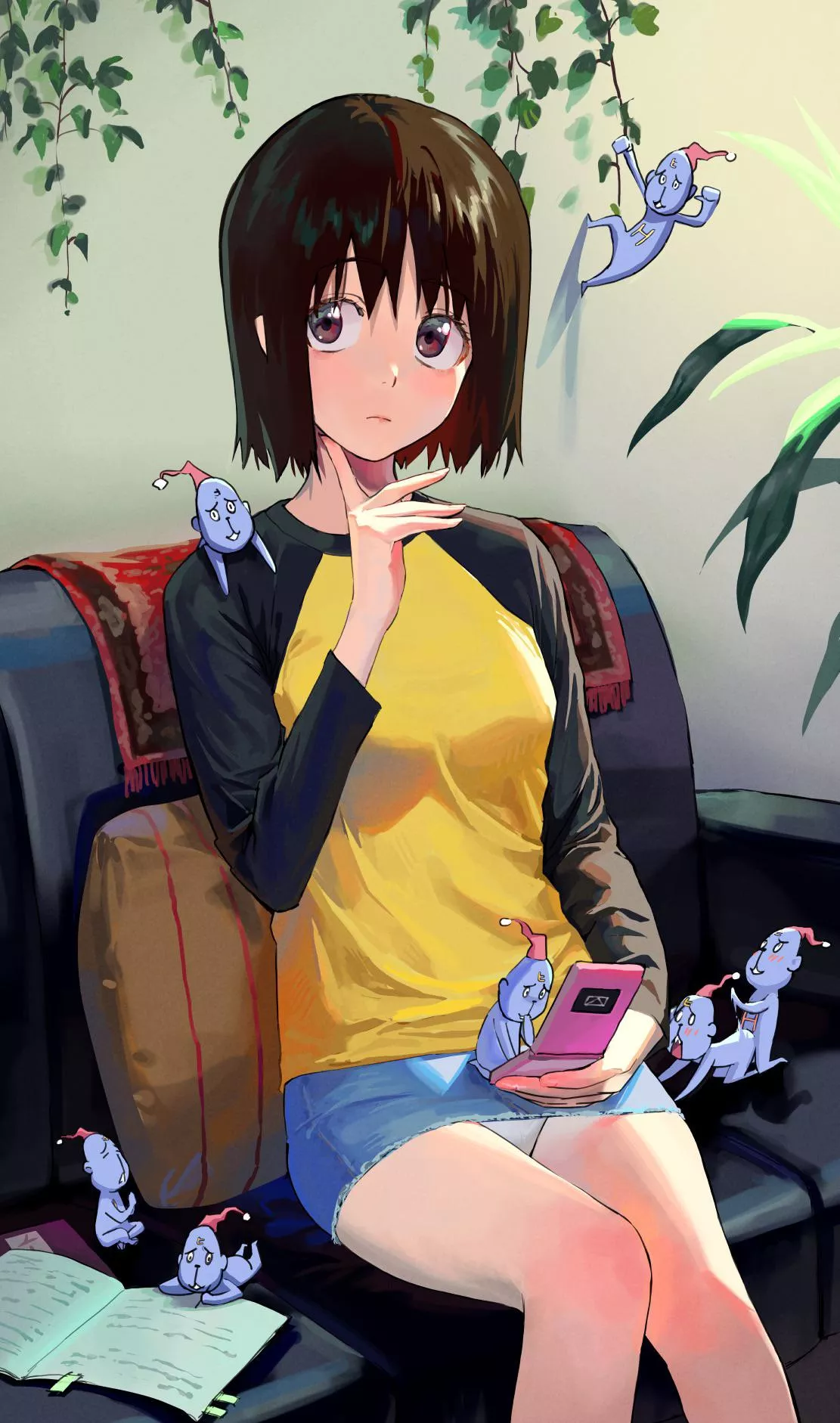 Misaki’s panties.