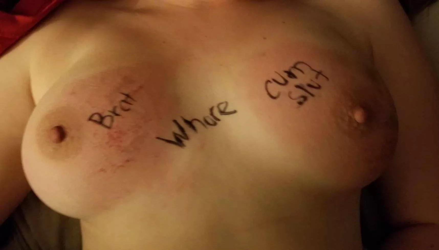 Properly marked up whore