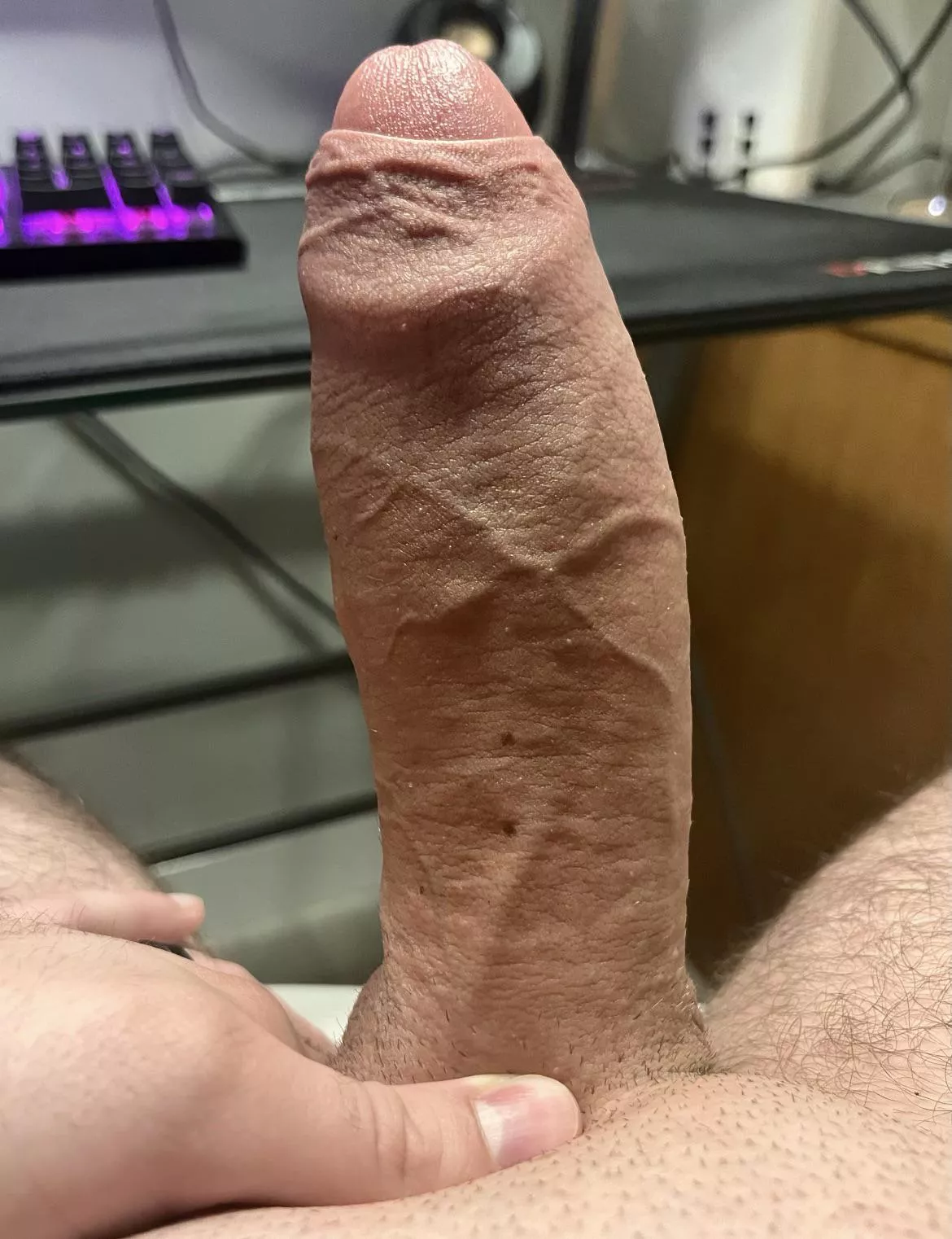 Rate my uncircumcised cock