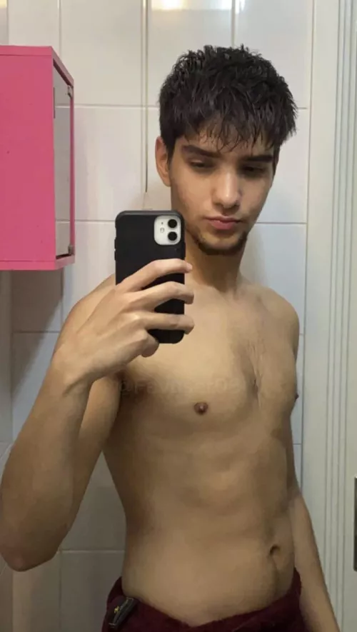 Shower after gym is holy.