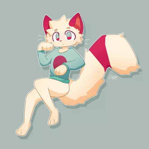 sweater cat (by me @Chideco_)