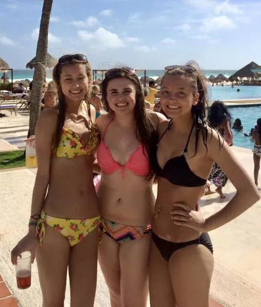 Yellow, pink, black