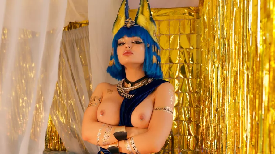 Akhna from Animal Crossing by Sonya Vibe