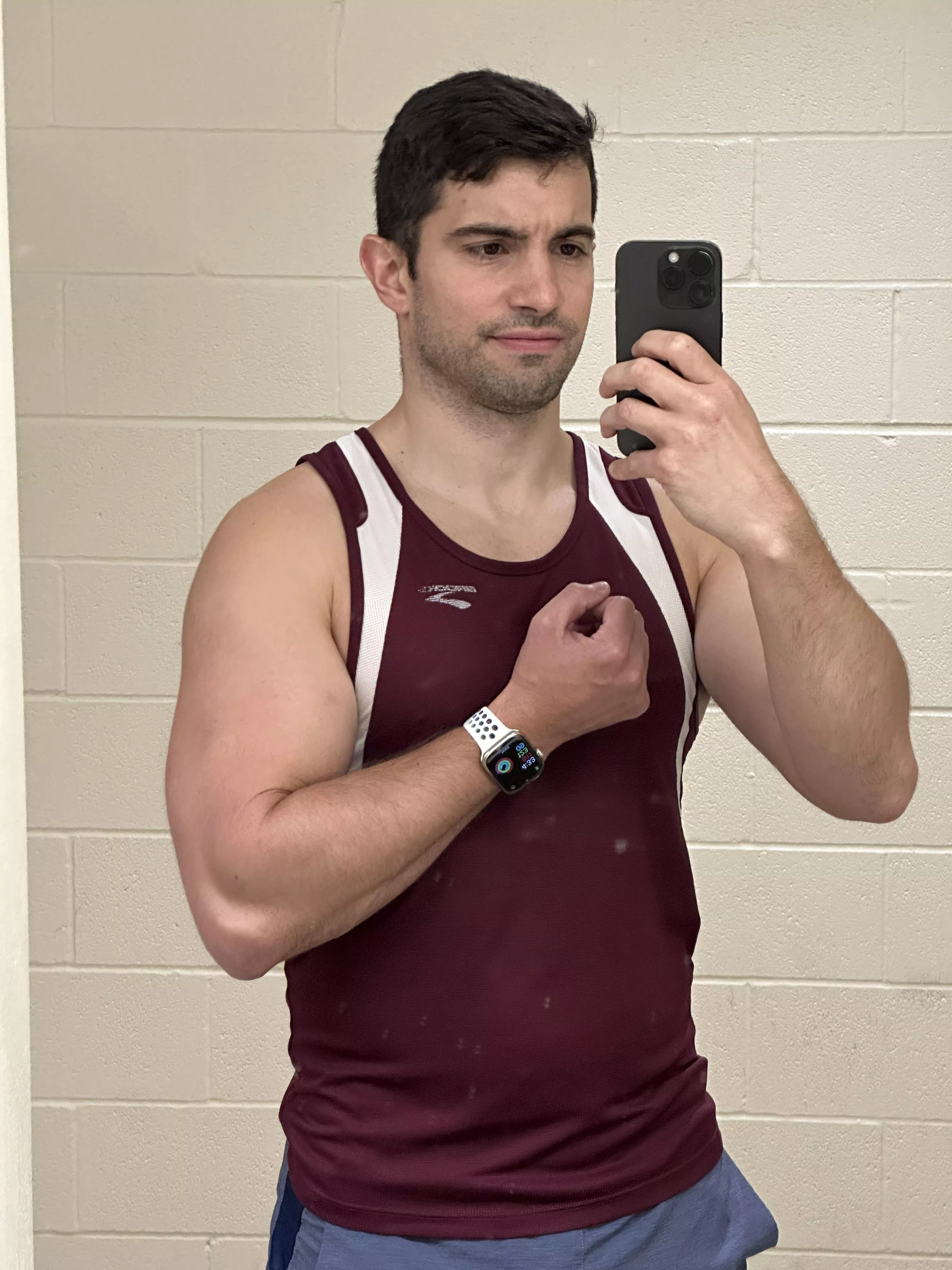 Car was hit by an uninsured motorist…took out today’s frustrations at the gym Car was hit by an uninsured motorist…took out today’s frustrations at the gym