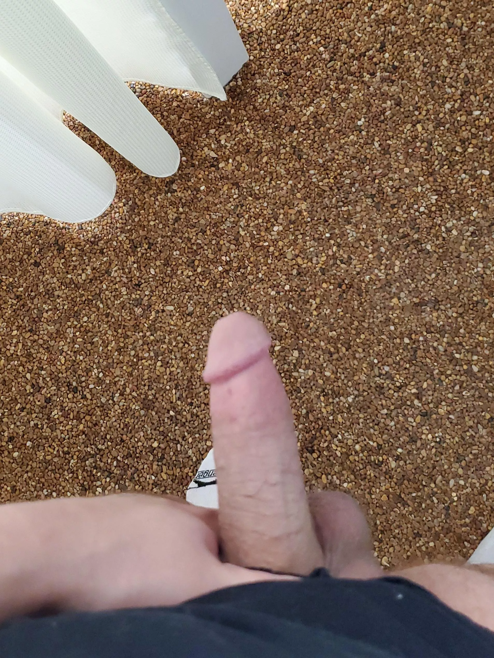 Cruising with a semi at the public showers