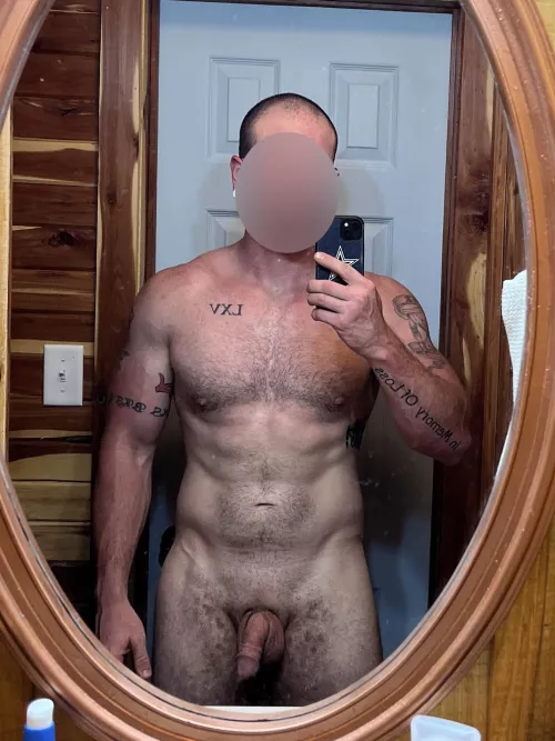 Does this count?? Had shaved it off, but it’s filling back in nicely.