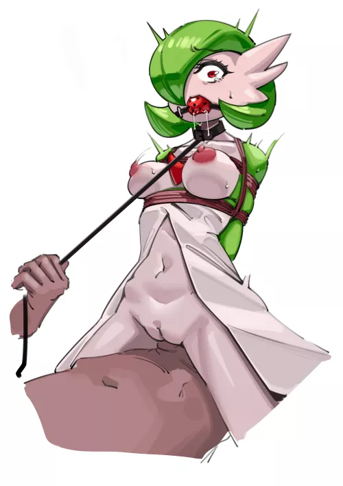 Gardevoir, despite being pokemon, display high inteligence. this means that, much like elephants, the process to tame one is quite long and arduous. but don't fret: keep at it, and she will break. never forget that shes's still a pokemon, and so, benea