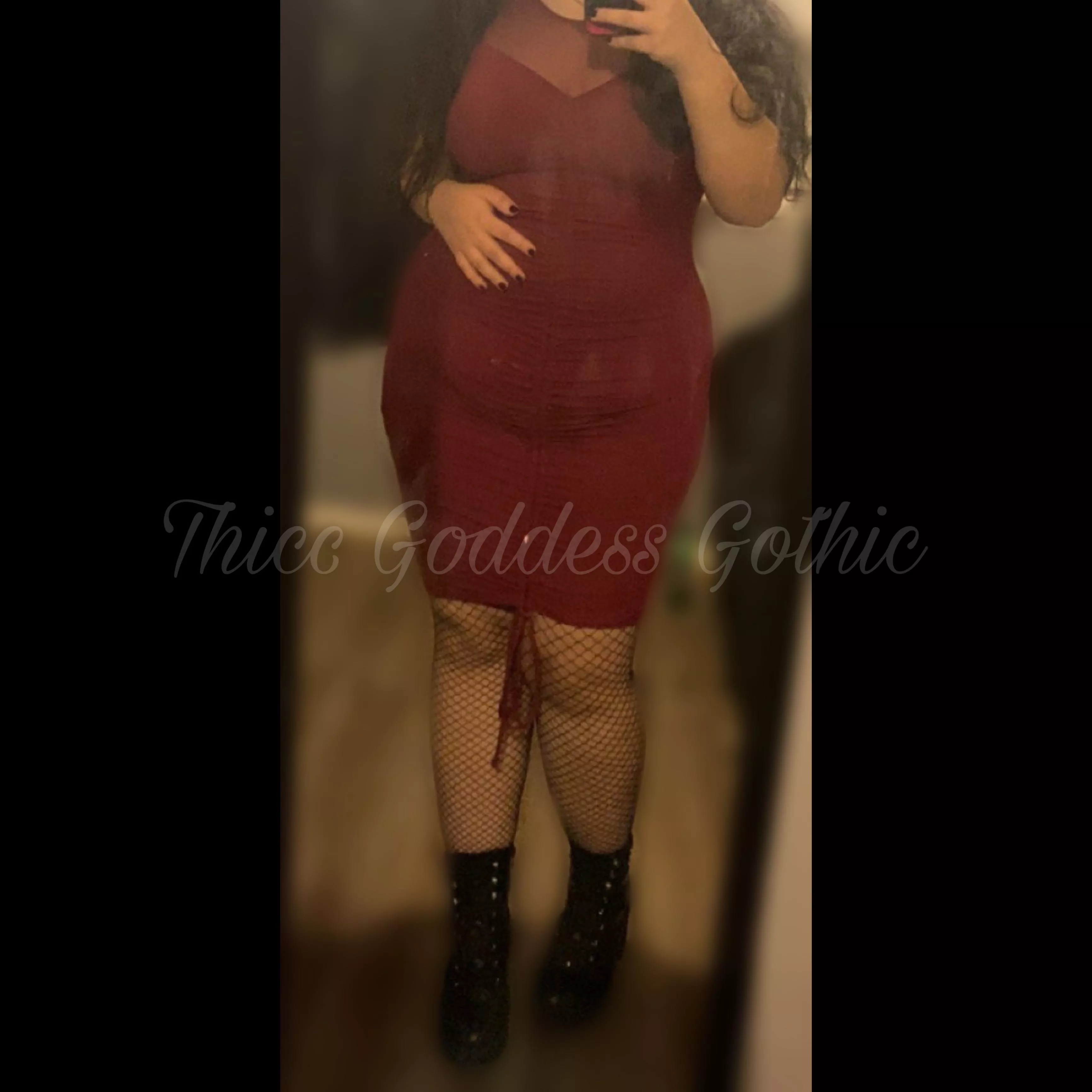 Got some new boots! They’re so cute 🖤