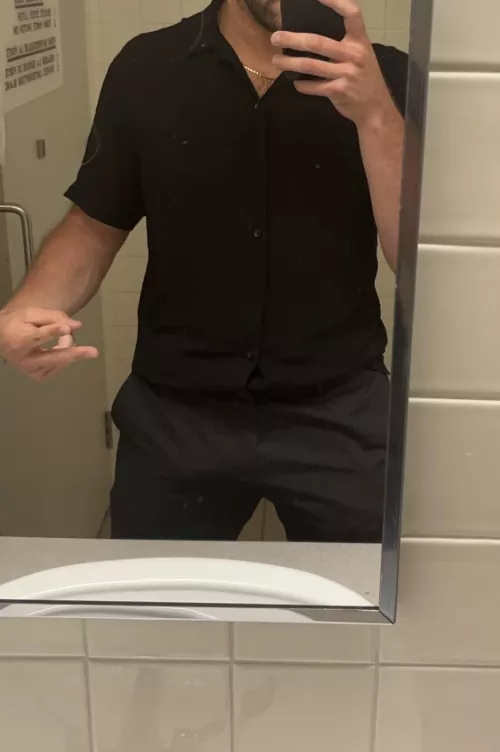 I hope my bulge isn’t too obvious at work