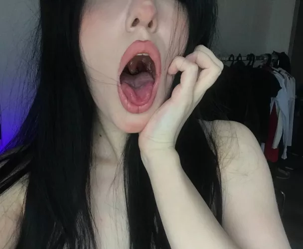 i open my mouth for you