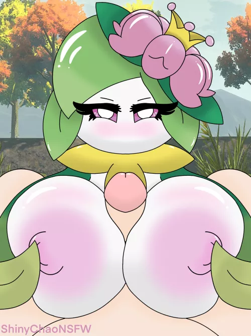 Lilligant pleasuring her master [MF] (OC)